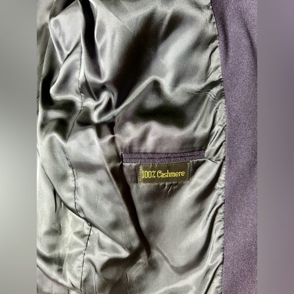 Branford & Taylor Cashmere Blazer Jacket Men's Navy Blue Sport Coat - Picture 9 of 11